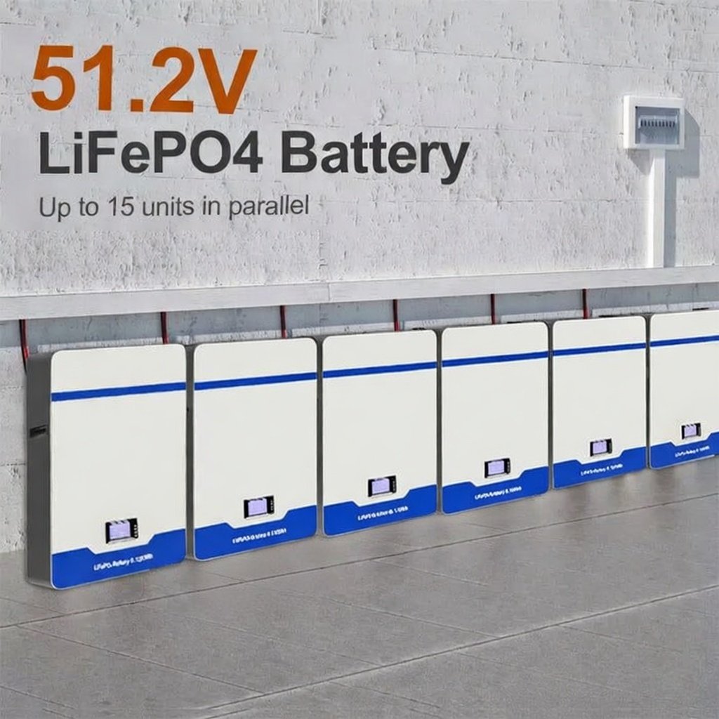Futurevolt 51.2.V 100AH/200AH LiFePO4 Battery with BMS - Image 5