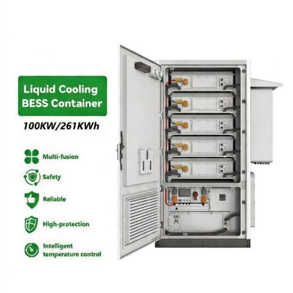 261kWh High-Voltage Commercial & Industrial BESS | 650–949V LiFePO₄ Outdoor Energy Storage Cabinet