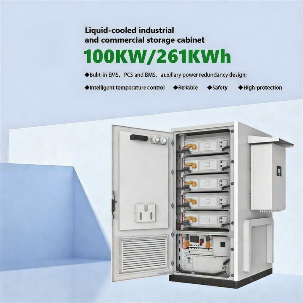 261kWh High-Voltage Commercial & Industrial BESS | 650–949V LiFePO₄ Outdoor Energy Storage Cabinet - Image 4