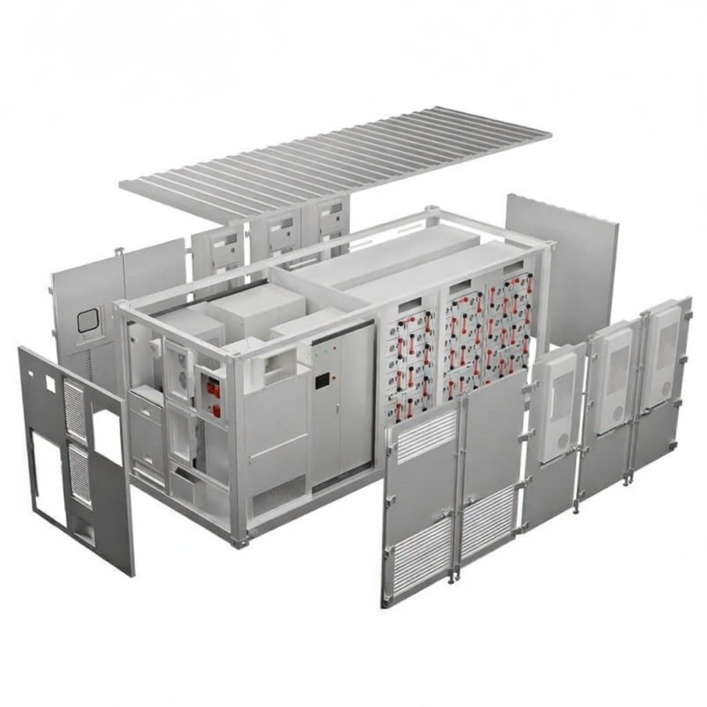 500kW / 1.2MWh Containerized BESS | Commercial & Industrial LiFePO₄ Energy Storage System - Image 2